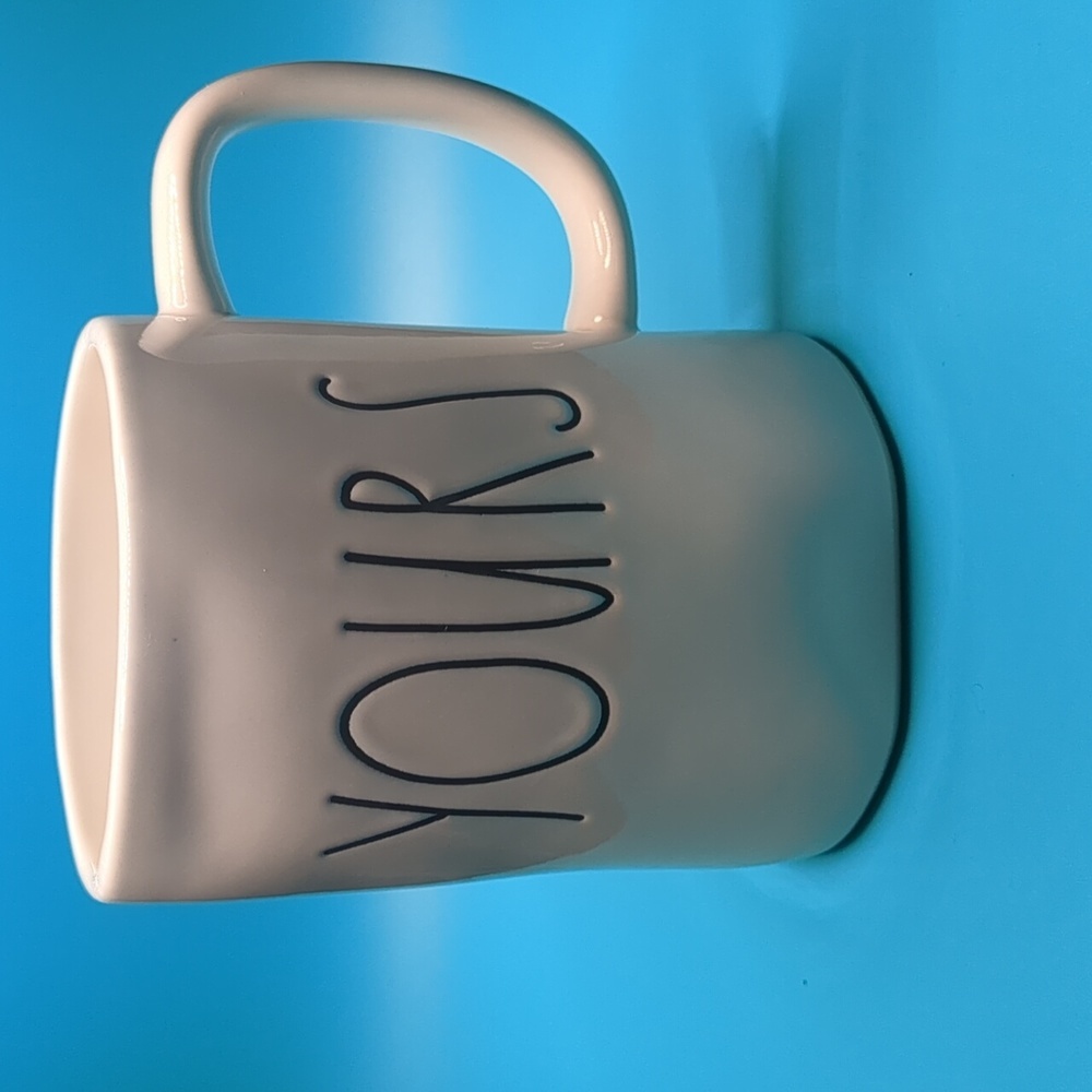 Rae Dunn artisan collection Mine and Yours mug set - brand new - Picture 4 of 5